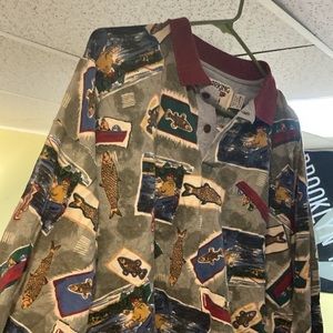 Fishing Polo Long Sleeve